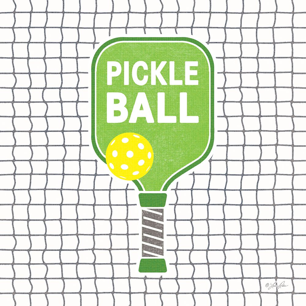 Pickleball Netting art print by Lauren Rader for $57.95 CAD