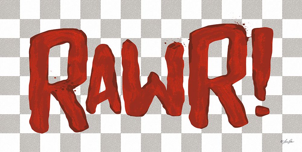 Rawr! art print by Lauren Rader for $57.95 CAD