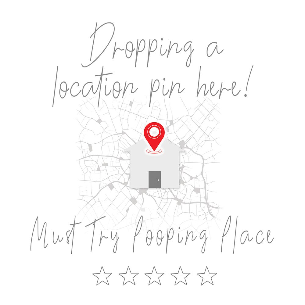 5 Star Pooping Place art print by Lauren Rader for $57.95 CAD
