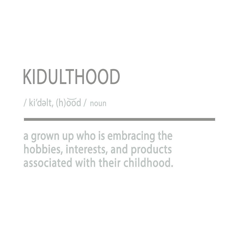 Kidulthood Definition art print by Lauren Rader for $57.95 CAD
