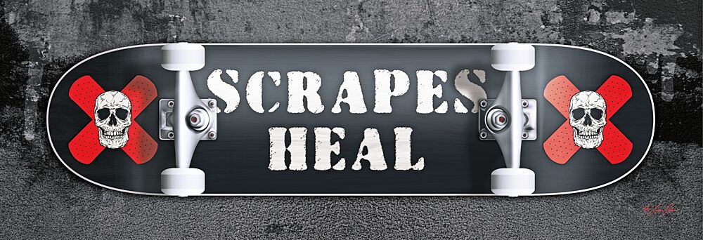 Scrapes Heal art print by Lauren Rader for $57.95 CAD