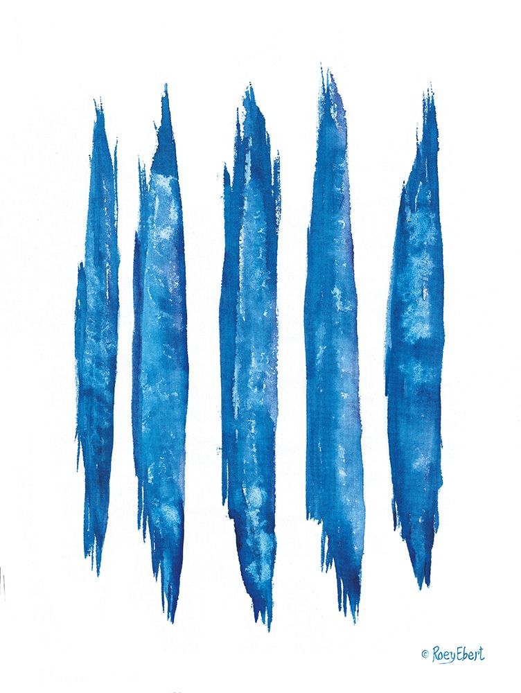 Aegean Blue Abstract V art print by Roey Ebert for $57.95 CAD