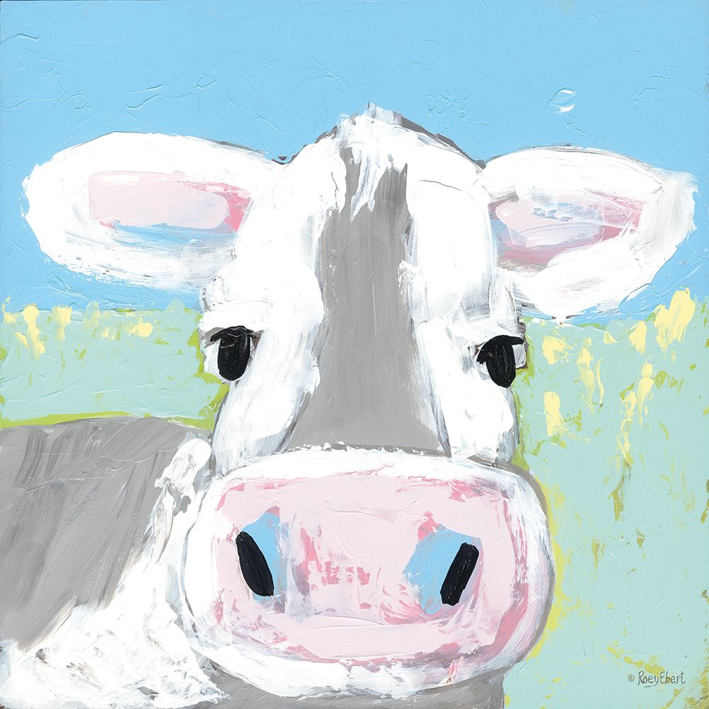 Moo art print by Roey Ebert for $57.95 CAD