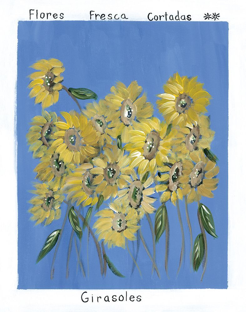 Girasoles art print by Roey Ebert for $57.95 CAD