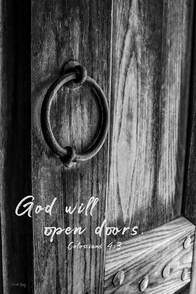 God Will Open Doors art print by Jennifer Rigsby for $57.95 CAD