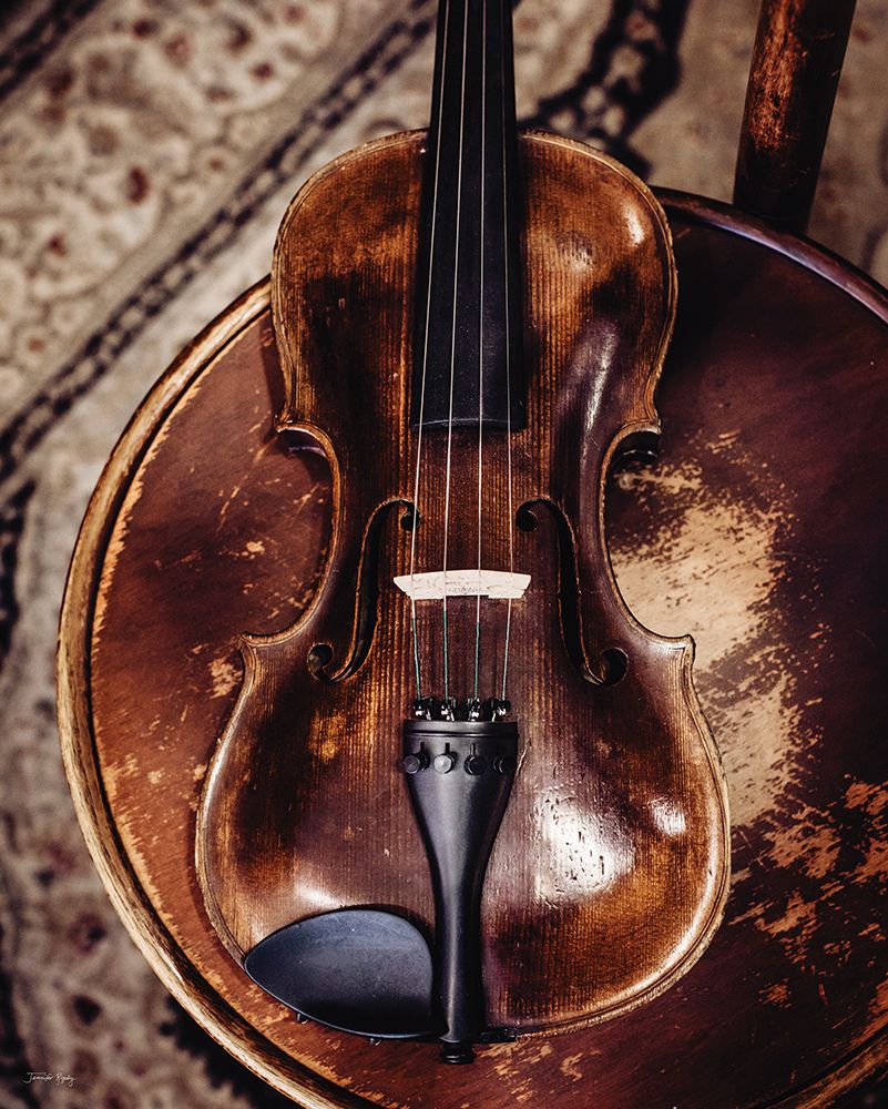 Well-Aged Violin art print by Jennifer Rigsby for $57.95 CAD
