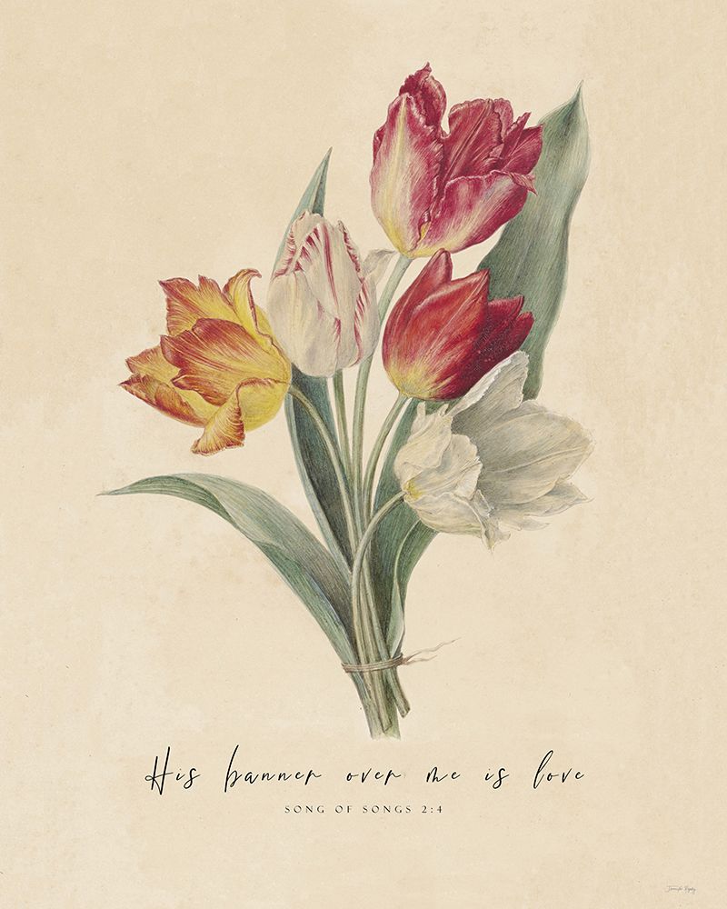 His Banner Over Me is Love art print by Jennifer Rigsby for $57.95 CAD