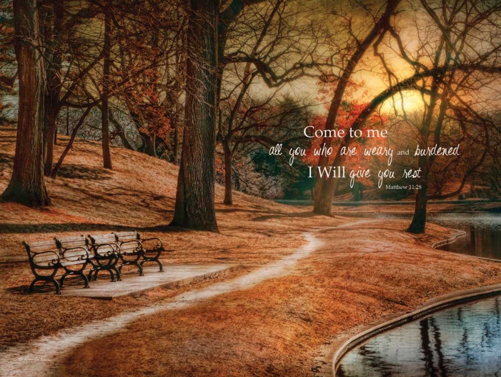 I Will Give You Rest art print by Robin-Lee Vieira for $57.95 CAD
