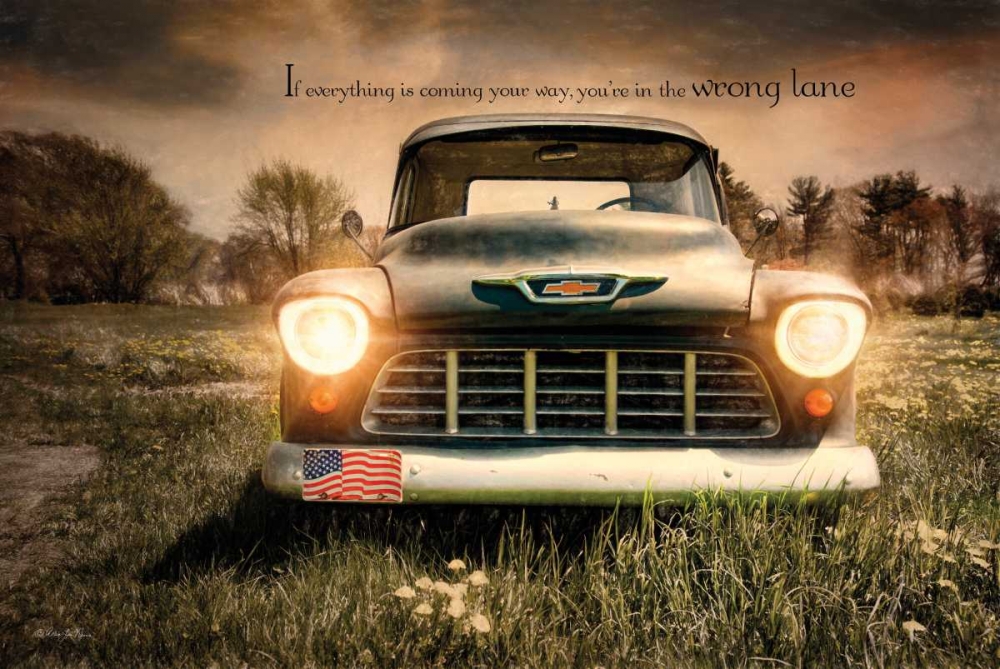 Wrong Lane art print by Robin-Lee Vieira for $57.95 CAD