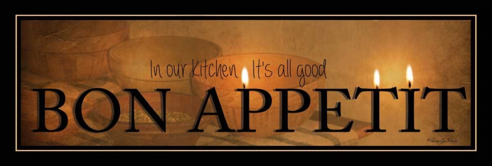 Bon Appetit art print by Robin-Lee Vieira for $57.95 CAD