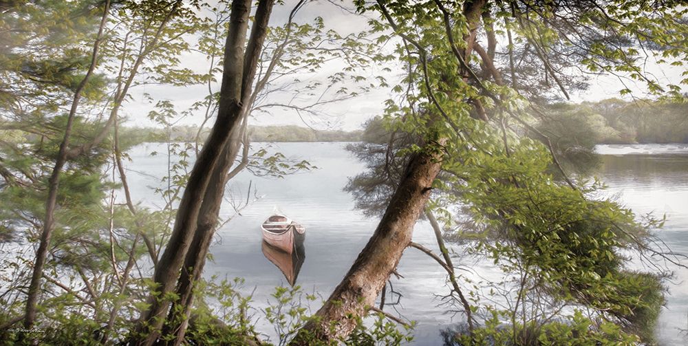 Misty Lake art print by Robin-Lee Vieira for $57.95 CAD