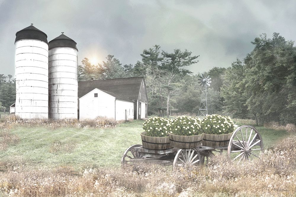 Twin Silos art print by Robin-Lee Vieira for $57.95 CAD