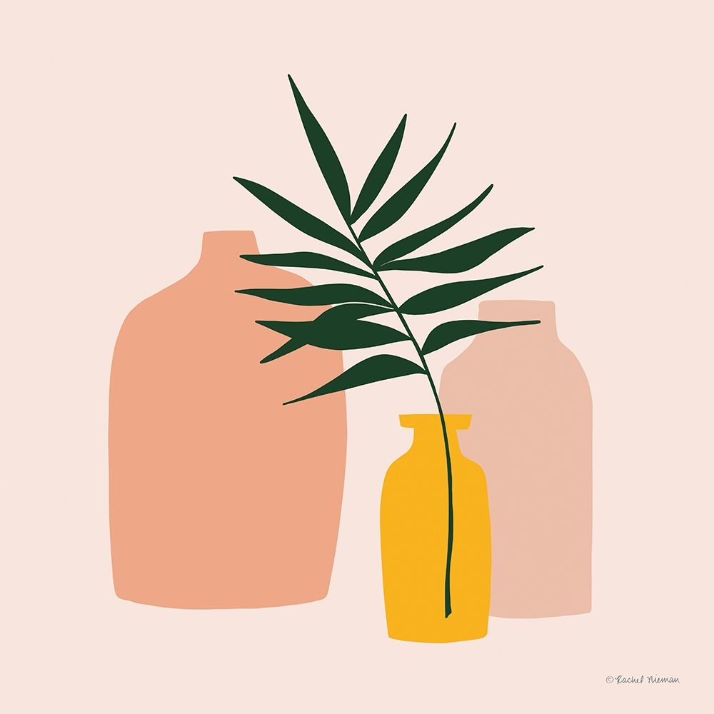 Modern Graphic Vases art print by Rachel Nieman for $57.95 CAD