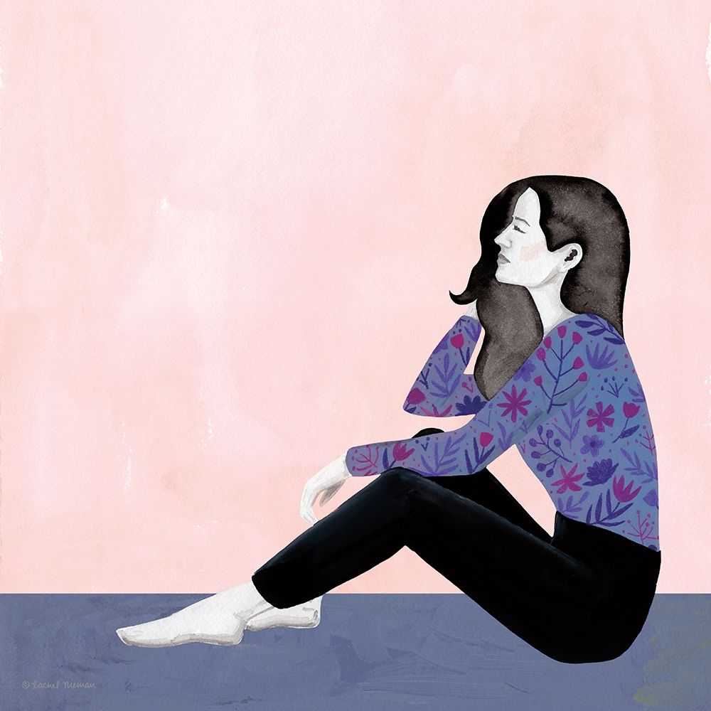 Contemporary Portrait III art print by Rachel Nieman for $57.95 CAD