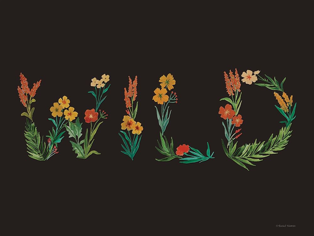 Wild Botanical art print by Rachel Nieman for $57.95 CAD