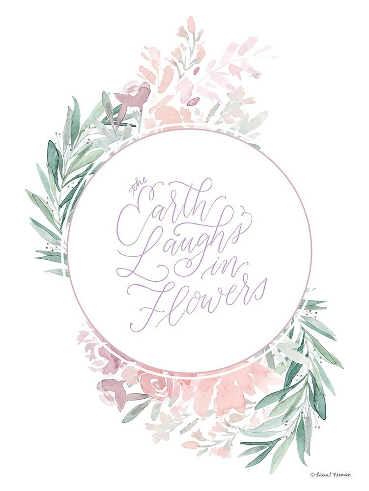 The Earth Laughs in Flowers art print by Rachel Nieman for $57.95 CAD