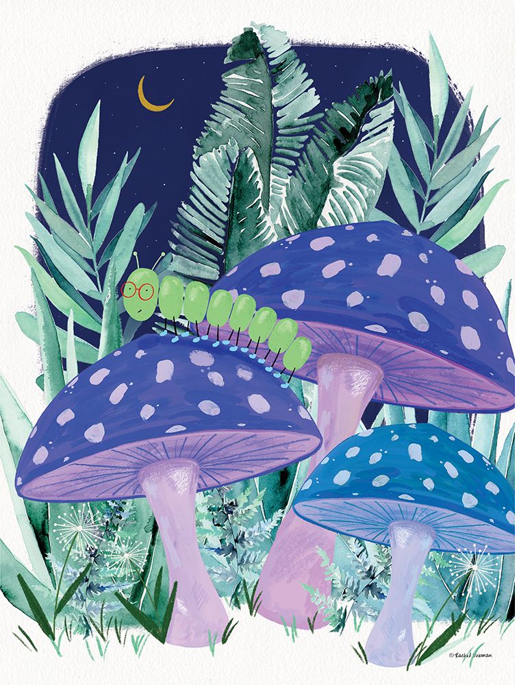 Caterpillar Adventure 1 art print by Rachel Nieman for $57.95 CAD