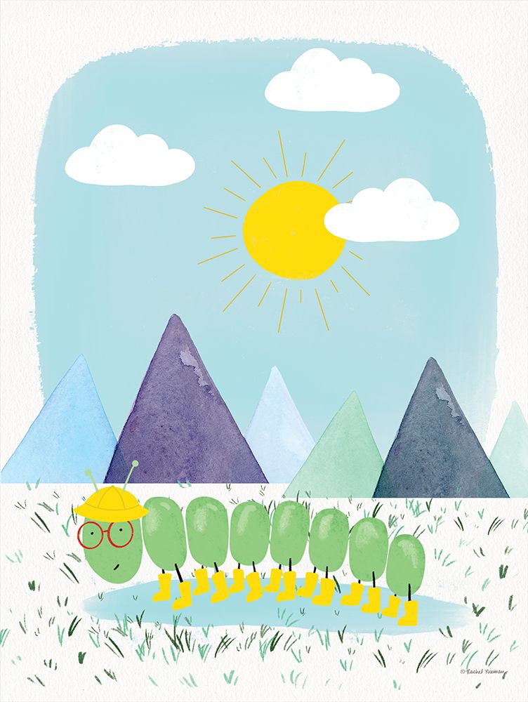 Caterpillar Adventure 3 art print by Rachel Nieman for $57.95 CAD