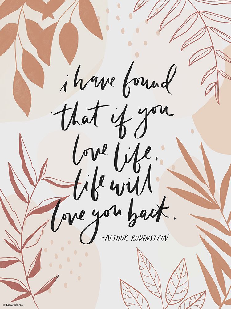 Love Life art print by Rachel Nieman for $57.95 CAD