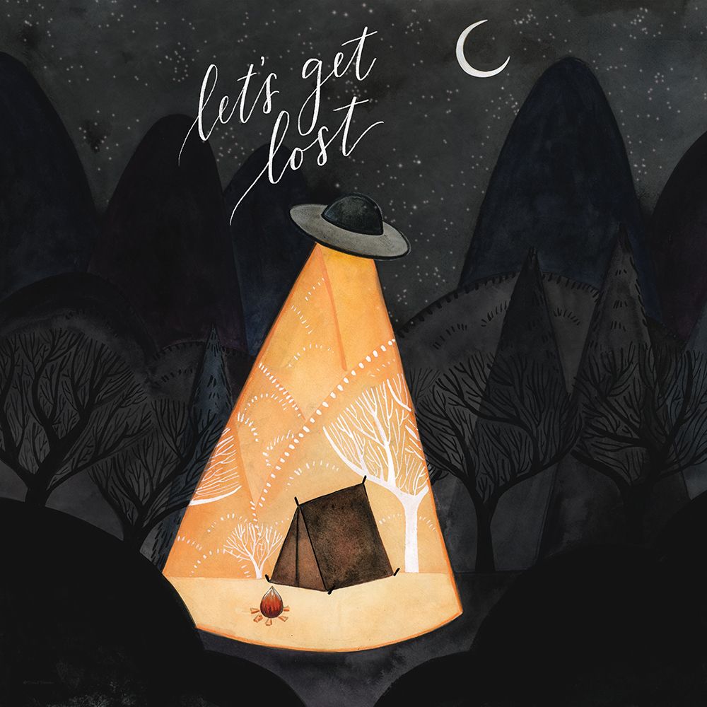 Lets Get Lost art print by Rachel Nieman for $57.95 CAD