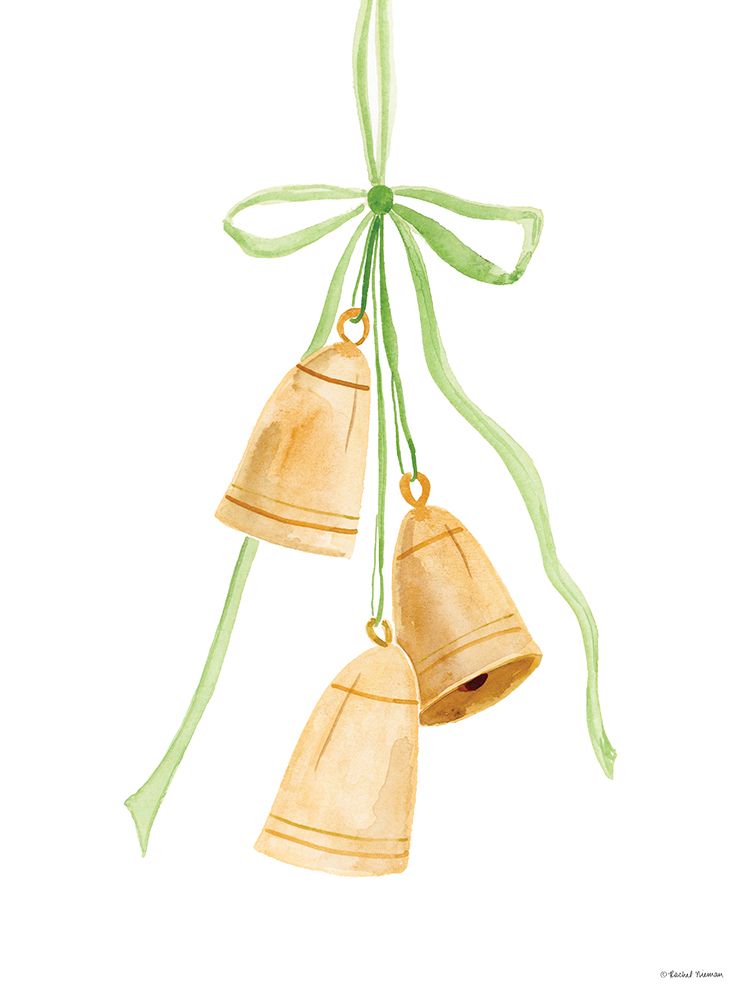 Christmas Bells art print by Rachel Nieman for $57.95 CAD