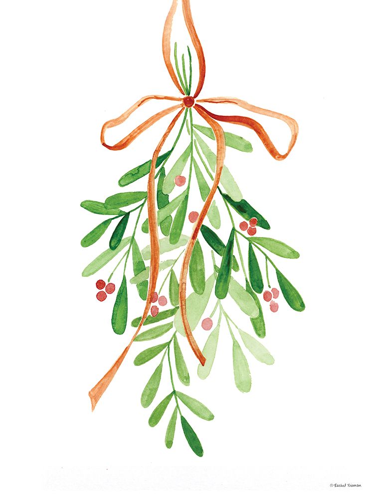 Mistletoe art print by Rachel Nieman for $57.95 CAD