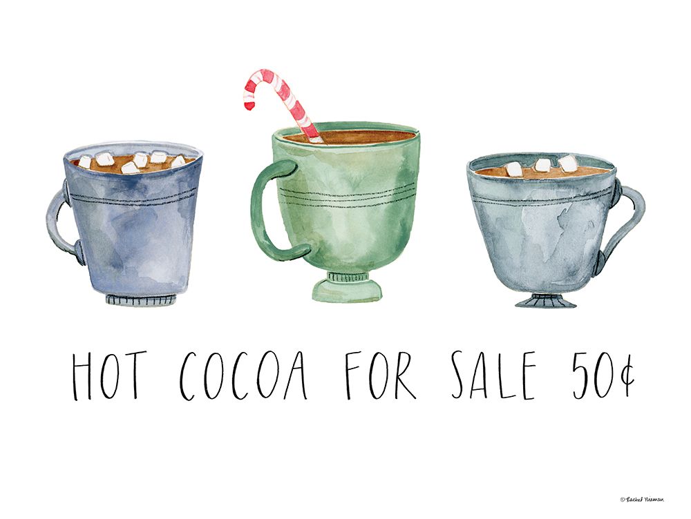 Hot Cocoa For Sale art print by Rachel Nieman for $57.95 CAD