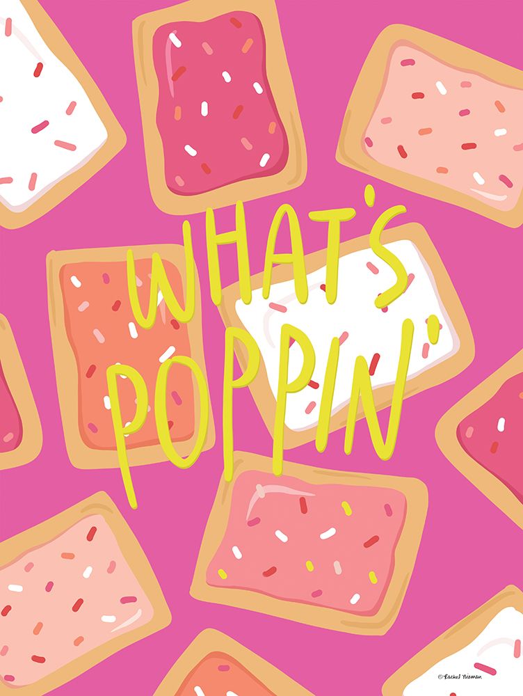 Whats Poppin art print by Rachel Nieman for $57.95 CAD