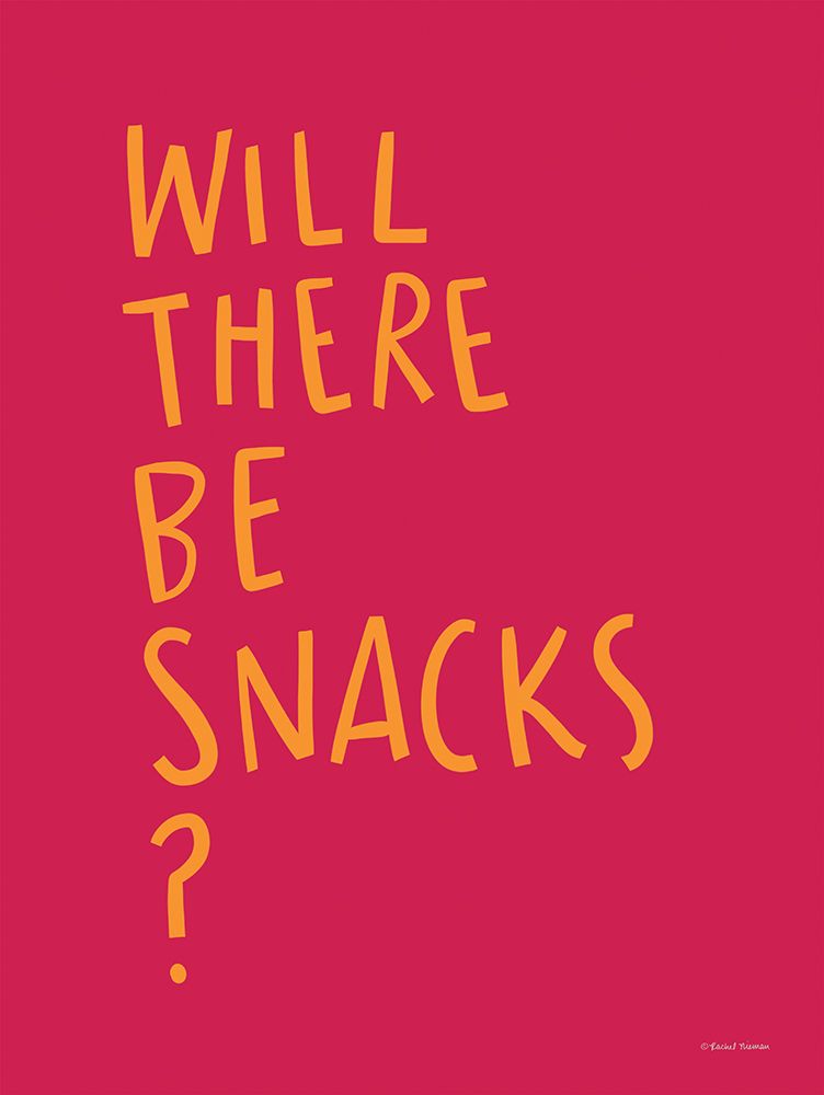 Will There Be Snacks? art print by Rachel Nieman for $57.95 CAD