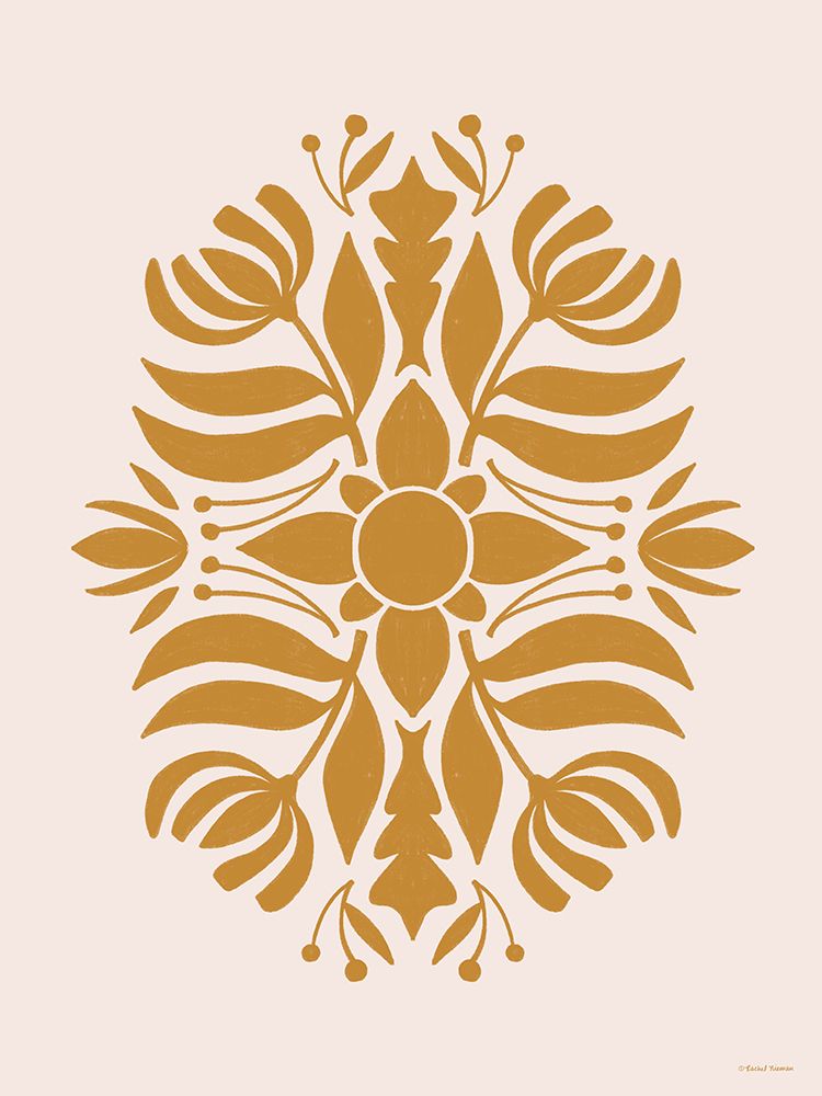 Boho Flowers 1 art print by Rachel Nieman for $57.95 CAD