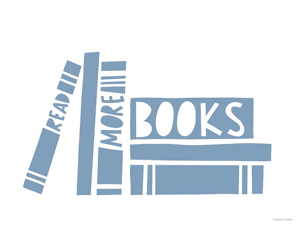 Read More Books art print by Rachel Nieman for $57.95 CAD