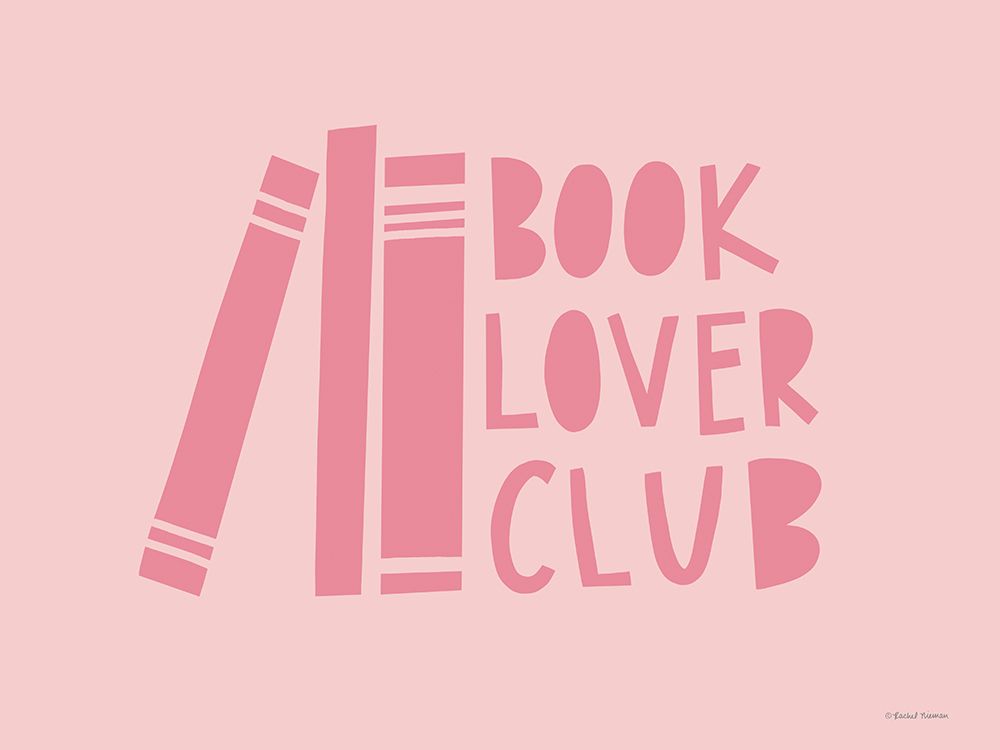 Book Lover Club art print by Rachel Nieman for $57.95 CAD