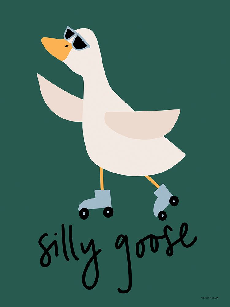 Silly Goose art print by Rachel Nieman for $57.95 CAD