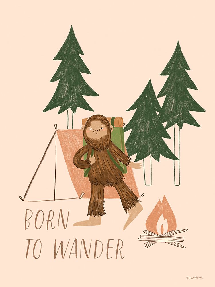 Born to Wander art print by Rachel Nieman for $57.95 CAD