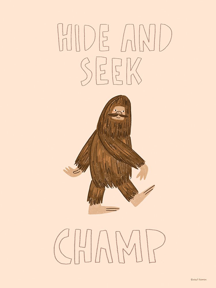Hide and Seek Champ art print by Rachel Nieman for $57.95 CAD