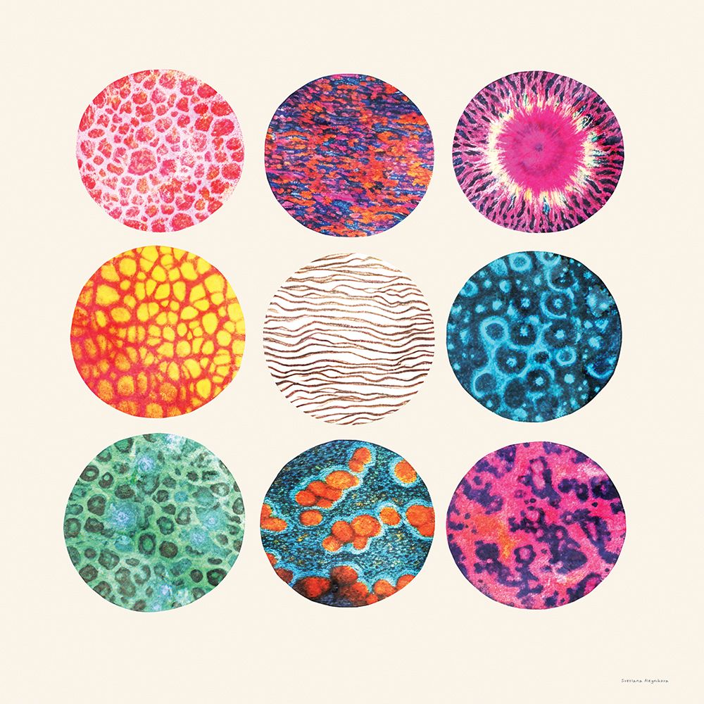 Expressive Circles art print by Svetlana Aleinikova for $57.95 CAD