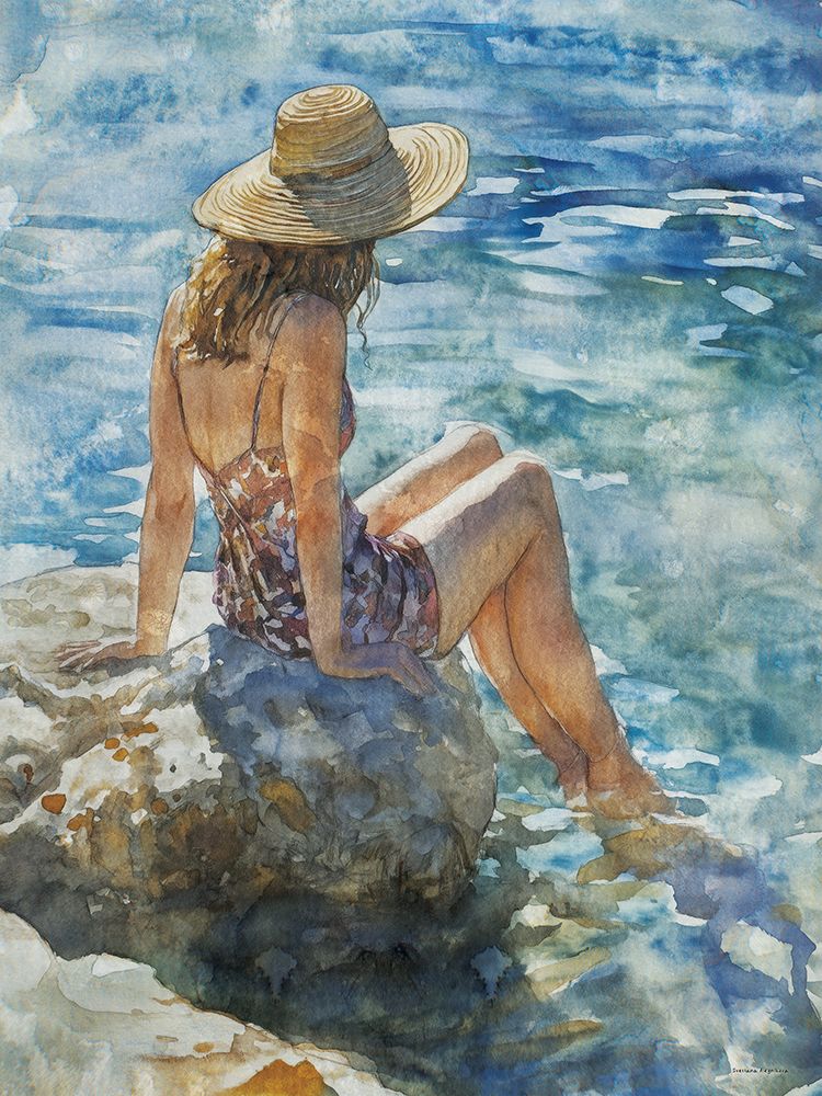 Coastal Contemplation art print by Svetlana Aleinikova for $57.95 CAD