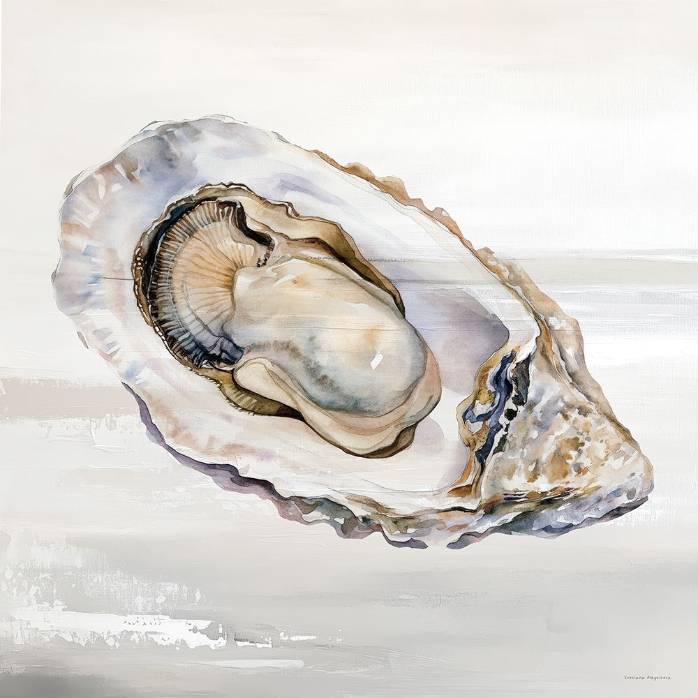 Lonely Oyster I art print by Svetlana Aleinikova for $57.95 CAD