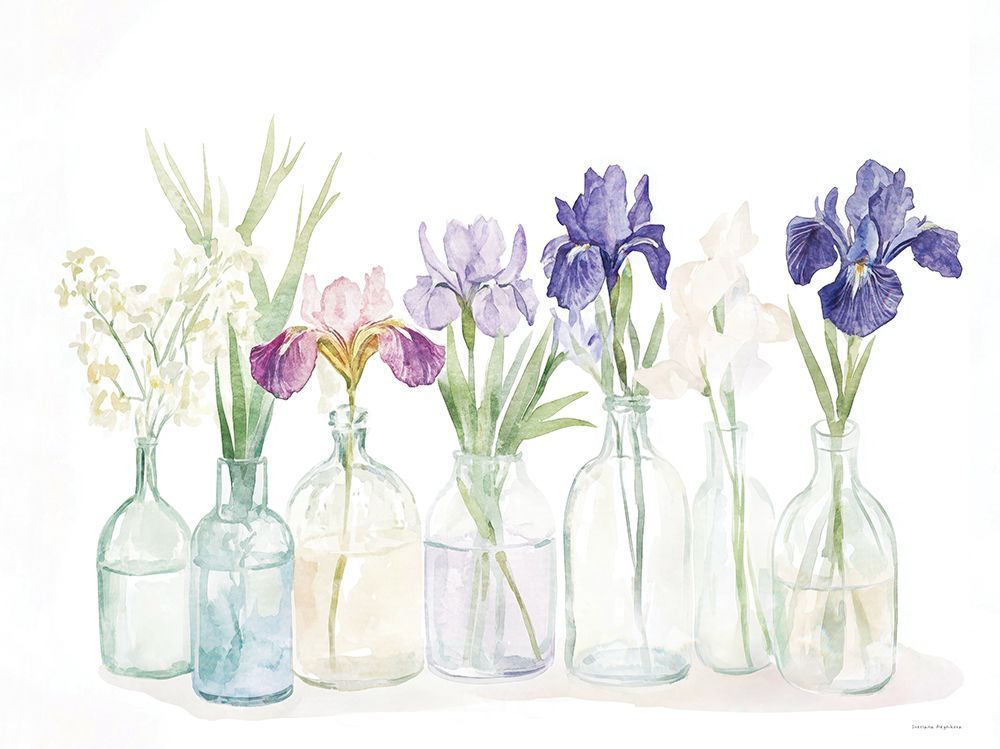 Wild Iris Garden art print by Svetlana Aleinikova for $57.95 CAD