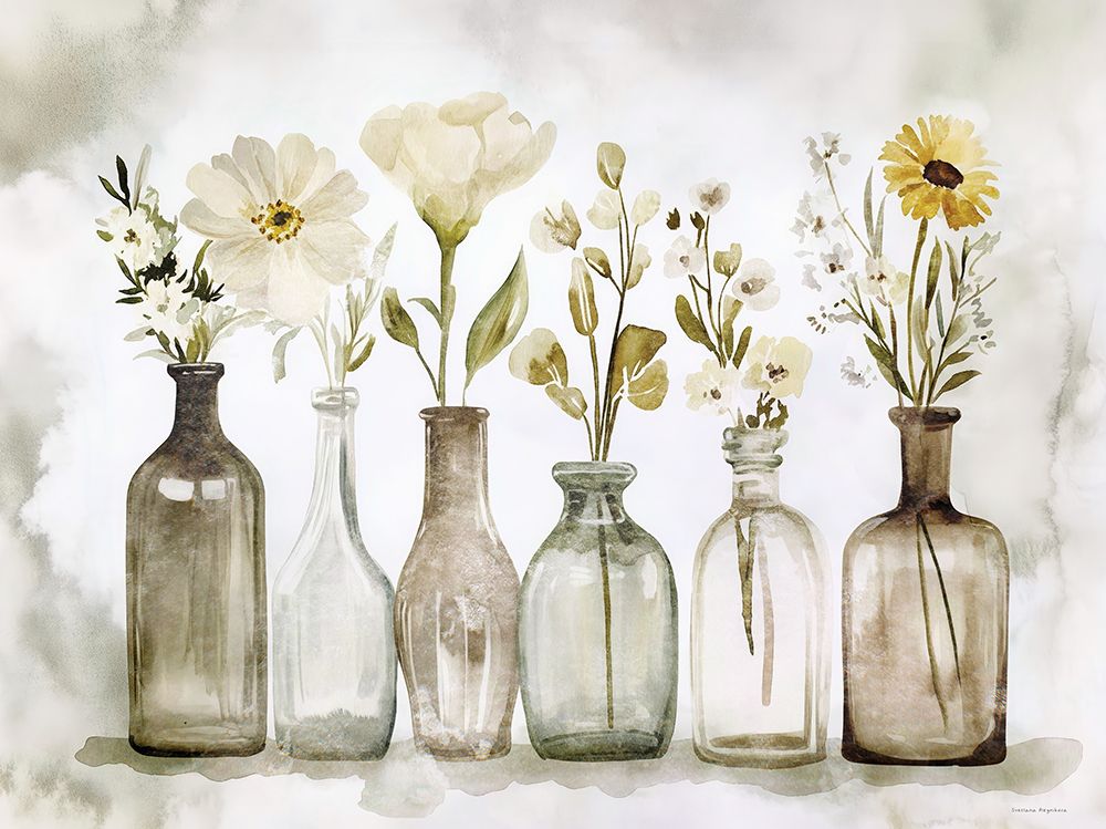 Floral Reflections art print by Svetlana Aleinikova for $57.95 CAD