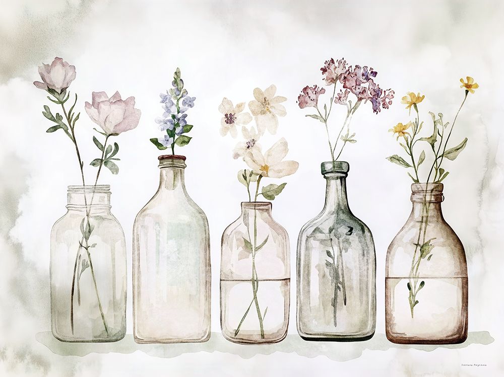 Vases of Spring art print by Svetlana Aleinikova for $57.95 CAD