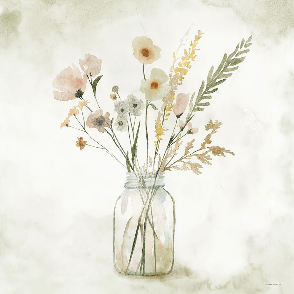 Dancing Floral art print by Svetlana Aleinikova for $57.95 CAD