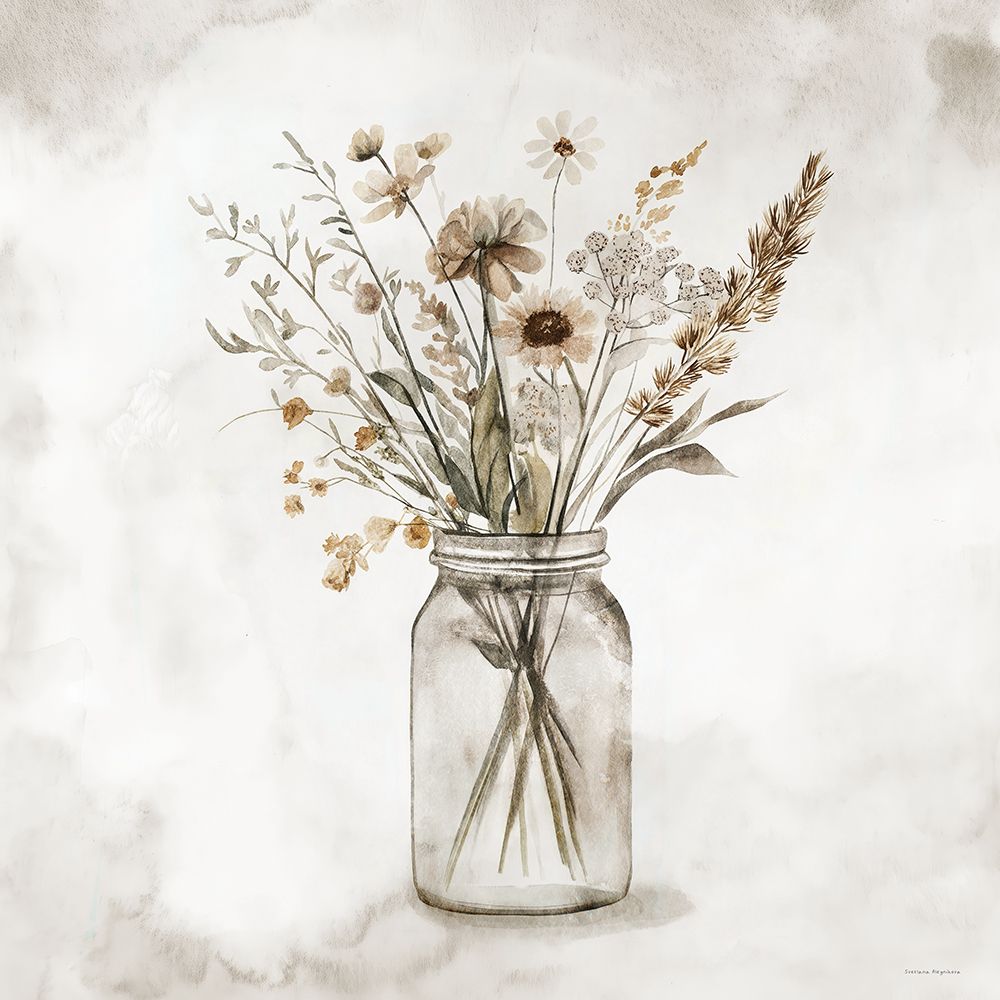 Glass Bouquet art print by Svetlana Aleinikova for $57.95 CAD