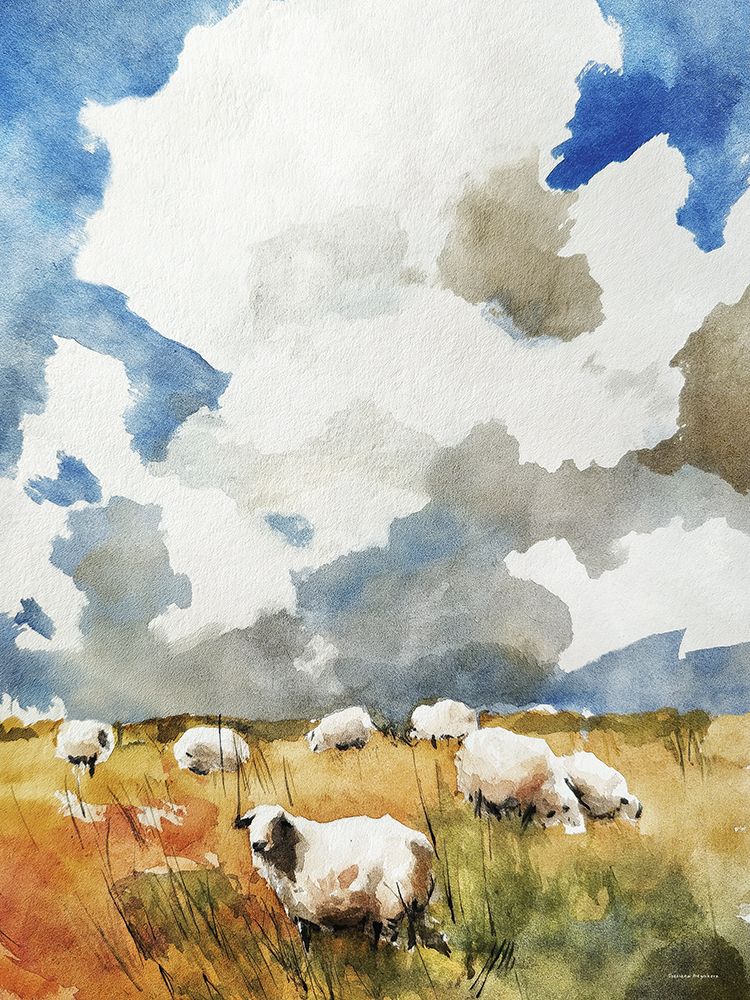 Grazing Fields art print by Svetlana Aleinikova for $57.95 CAD