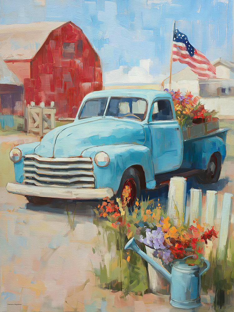 Farmstead Nostalgia art print by Svetlana Aleinikova for $57.95 CAD