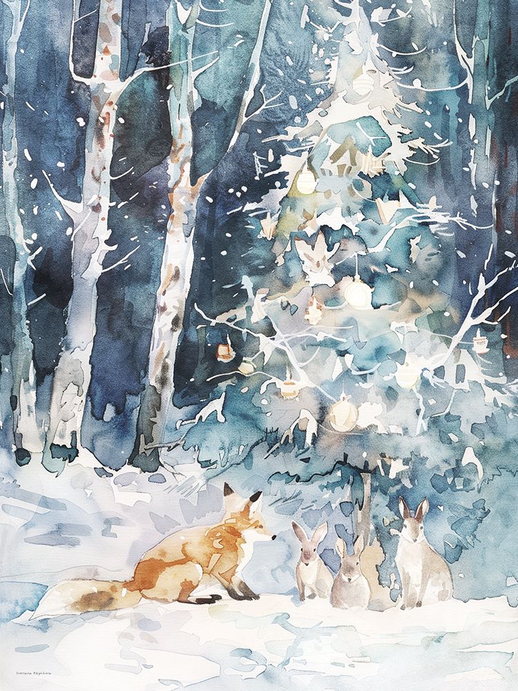 The Fox and the Hares art print by Svetlana Aleinikova for $57.95 CAD