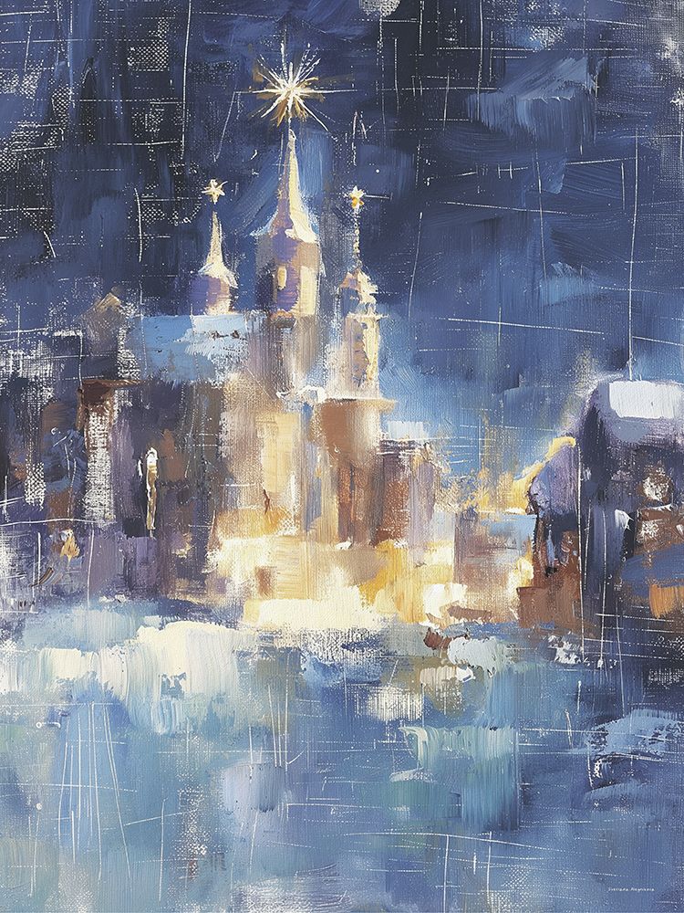 Midnight Cathedral Glow art print by Svetlana Aleinikova for $57.95 CAD