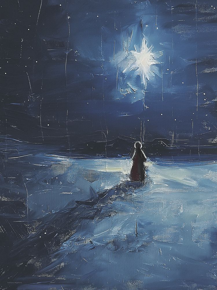 Star of Bethlehem art print by Svetlana Aleinikova for $57.95 CAD