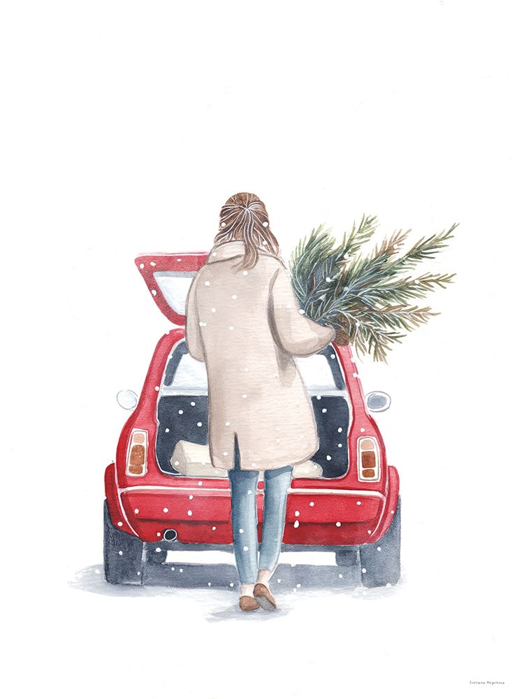 Evergreen Homecoming art print by Svetlana Aleinikova for $57.95 CAD