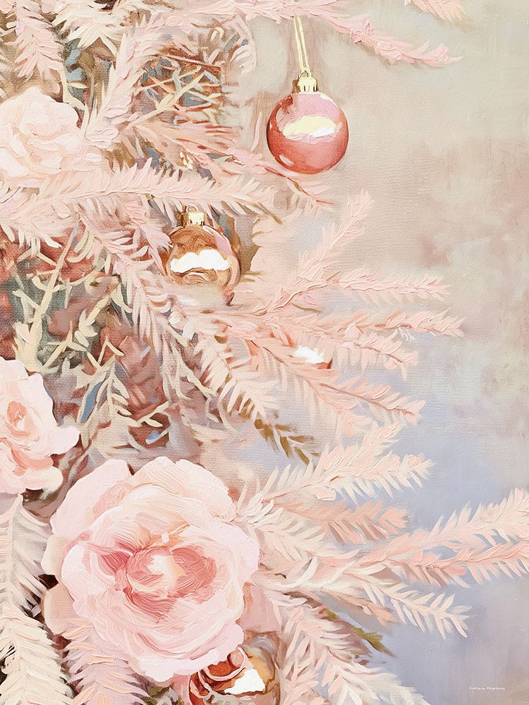 Blush Christmas art print by Svetlana Aleinikova for $57.95 CAD